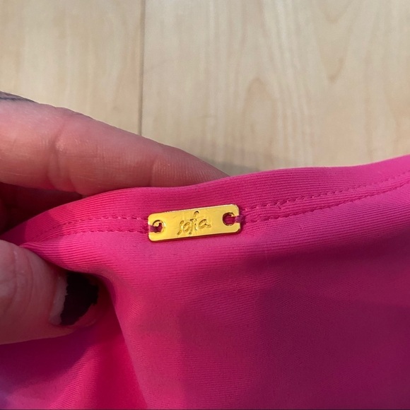 Sofia by Vix women’s beaded pink string bikini in size medium - Picture 3 of 11